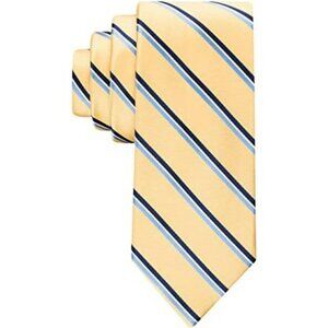 Men Stripe Pattern Silk Tie Classic Neck Tie Formal Business Wedding Work